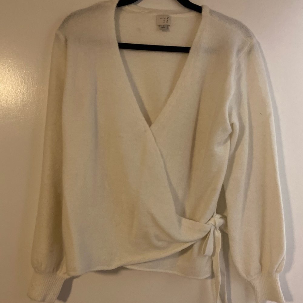 White sweater